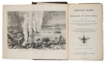 Africa.- Livingstone (David) Missionary Travels and Researches in South Africa, first edition, 1857.