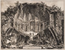 Italy.- Piranesi (Giovanni Battista) Avanzi del Tempio detto di Appollo nella Villa Adriana vicino …