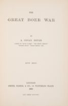 Africa.- Doyle (Sir Arthur Conan) The Great Boer War, first edition, 1900.