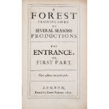 [North (Dudley, 3rd Baron)] A forest promiscuous of several seasons productions, rare second …