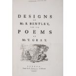 Gray (Thomas) Designs by Mr. Bentley for Six Poems, first edition, for R. Dodsley, 1753.