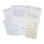 Cricket.- Collection of letters to Alan King-Hamilton from various cricketers and cricket writers, …
