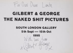 Gilbert & George. The Naked Shit Pictures, signed & inscribed by the artists, Cologne, 1994 & …