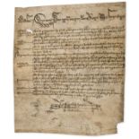 Dorset, Puddletown.- Court Roll of the Manor of Puddletown, entries relating to rents and …