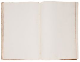 Blank paper.- An album of c.180 sheets, 18th century.