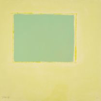 δ Theodoros Stamos (1922-1997) Green Sun Box