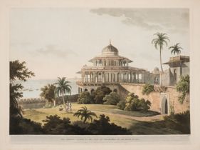 Daniell (Thomas) and William Daniell. The Chalees Satoon in the Fort of Allahabad on the River …