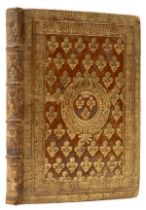 Binding.- Montereul (Bernardin de) L'Histoire de l'Eglise Naissante..., contemporary tan calf …