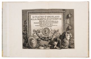 Piranesi (Francesco) Il Teatro d'Ercolano, first edition, Rome, Stamperia Salomoni, 1783.