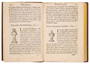 Chess.- López de Segura (Ruy) Il giuoco de gli scacchi, first edition in Italian, Venice, Cornelio …