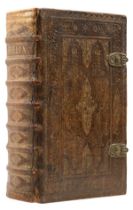 Bible, German. Biblia, Das ist Die ganze Heilige Schrift, 2 parts in 1, in a contemporary binding, …