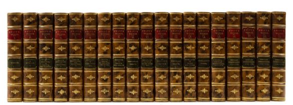 Swift (Jonathan) The Works, 19 vol., edited by Sir Walter Scott, one of 750 copies, 1883.