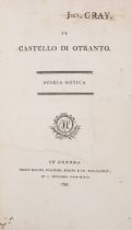 Walpole (Horace) Il Castello di Otranto, first edition in Italian, 1795.