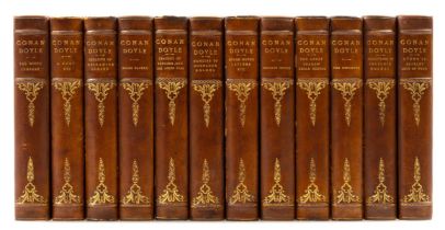 Doyle (Sir Arthur Conan) [The Works], 12 vol., "Author's Edition", one of 1000 copies signed by …