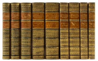 Hodgkin (Thomas) Italy and Her Invaders, 8 vol. in 9, mixed first and second editions, Oxford, …