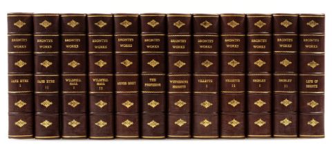 Brontë (Charlotte, Emily & Anne) [Novels], 12 vol., "Thornton Edition", edited by Temple Scott, …