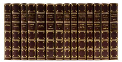 Defoe (Daniel) The Novels & Selected Writings, 14 vol., large paper edition, Shakespeare Head …