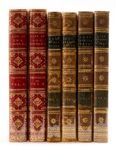 Thornbury (Walter) The Life of J.M.W. Turner, 2 vol., 1862; and 4 others (6)