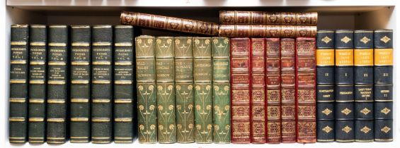 Swinburne (Algernon Charles) The Poems, 6 vol., one of 110 large paper sets, 1904; and 17 others …
