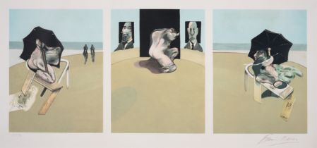 δ Francis Bacon (1909-1992) Triptych 1974-1977 (Sabatier 4)