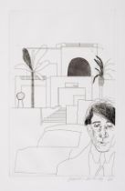 δ David Hockney (b.1937) Illustrations for Fourteen Poems by C. P. Cafavy (Edition A) (MCA Tokyo …