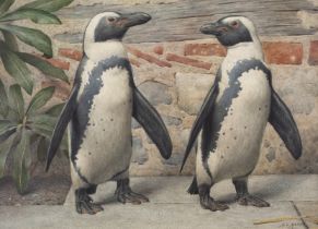 Henry Stacy Marks (1829-1898) Penguins