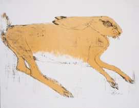 δ Elisabeth Frink (1930-1993) Hare, from Images (Wiseman 15)