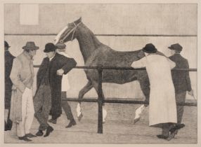 Robert Polhill Bevan (1865-1925) The Horse Dealers (Ward's Repository No.1) (Dry 33)