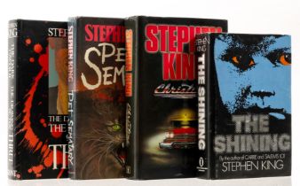 King (Stephen) The Shining, first English edition, 1977 & others by the same, first or first …