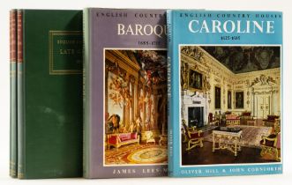 Hill (Oliver), John Cornforth, James Lees-Milne & Christopher Hussey. English Country Houses, 5 …