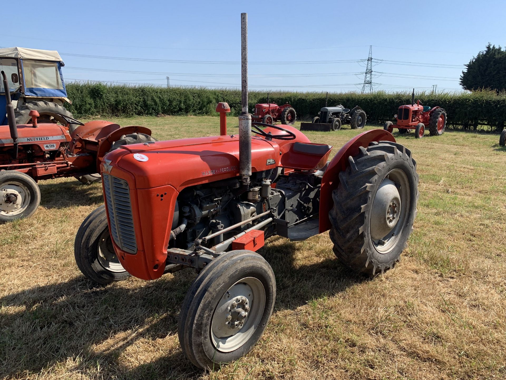 NO VAT Massey Ferguson 35X tractor, 2136 hours