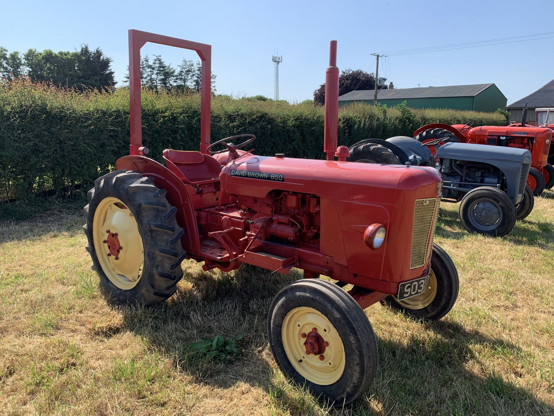 NO VAT David Brown 850 diesel tractor, 903 ABM - Image 4 of 4