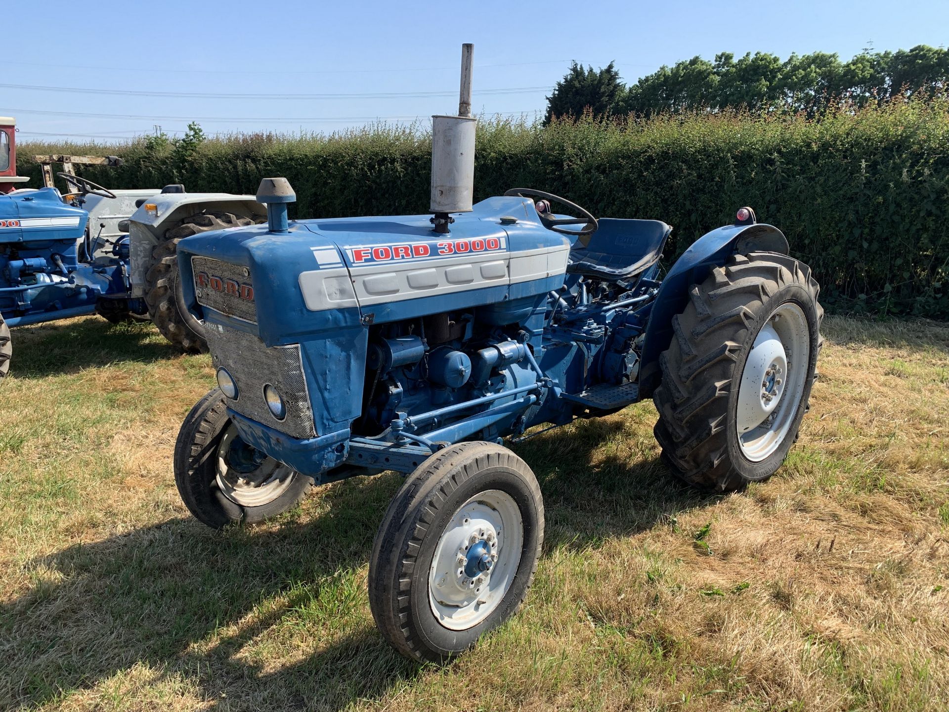 NO VAT Ford 3000 tractor, 5157 hours