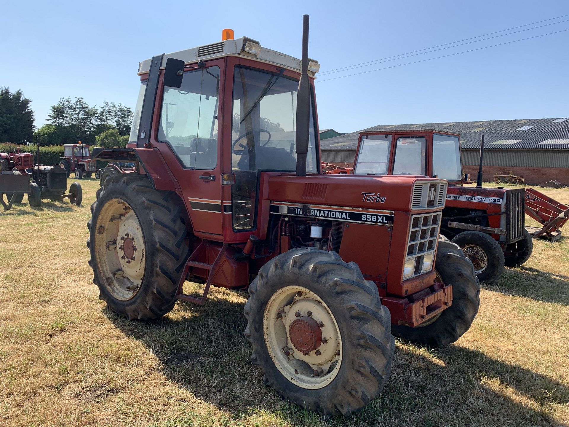 NO VAT International 856XL tractor, B617 XKH, 6582 hours, with V5 - Image 4 of 4