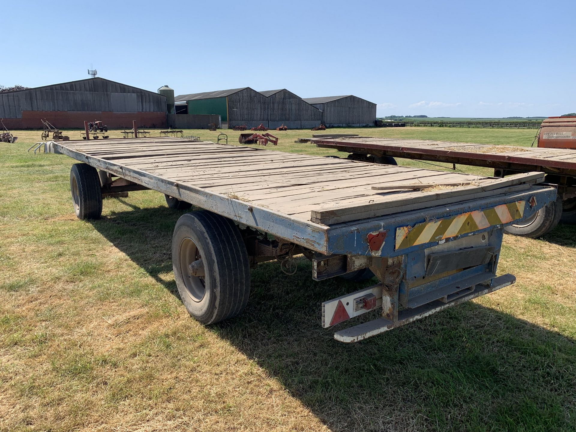 Artic bale trailer on dolly - Image 3 of 3