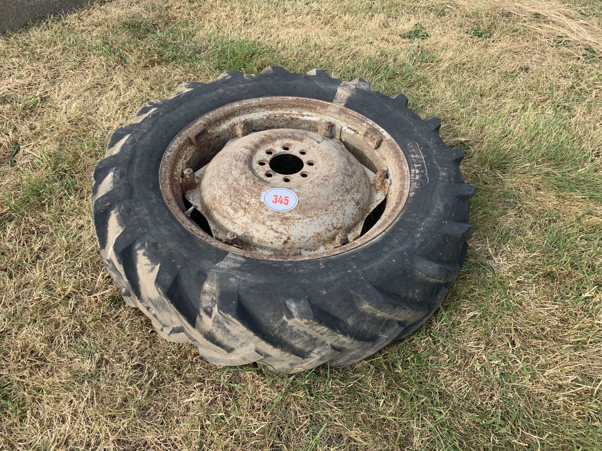NO VAT 12.4/11-28 8 stud wheel & tyre