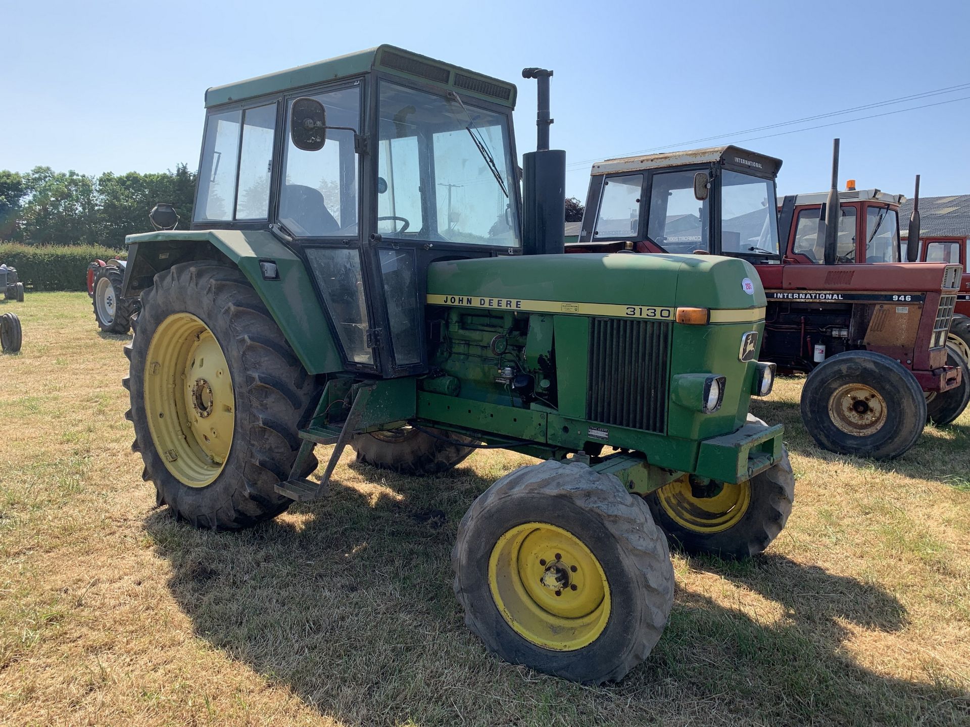 NO VAT John Deere 3130 tractor, OFT 17R, 6723 hours, with V5 - Image 4 of 4