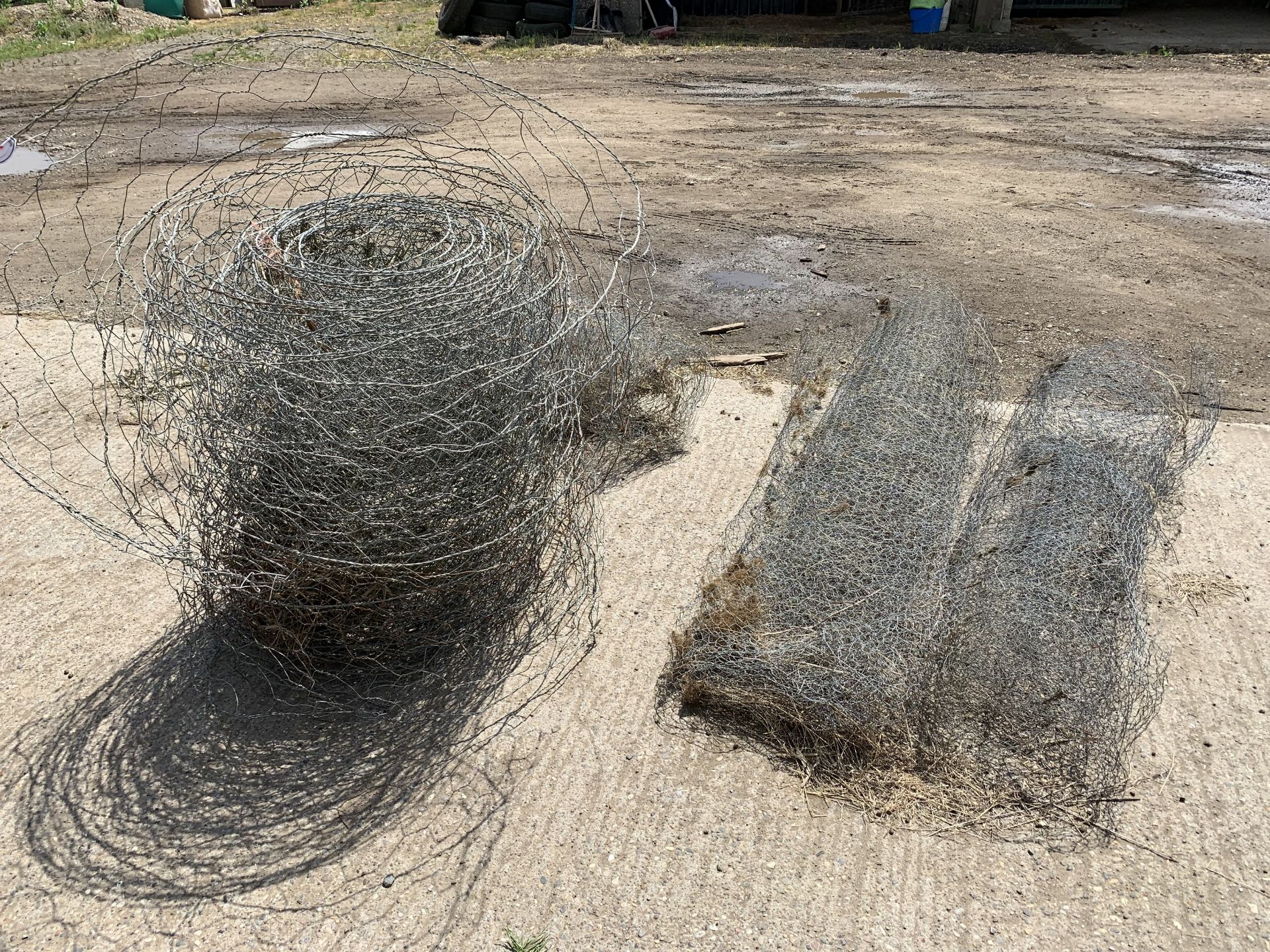 Heap of netting
