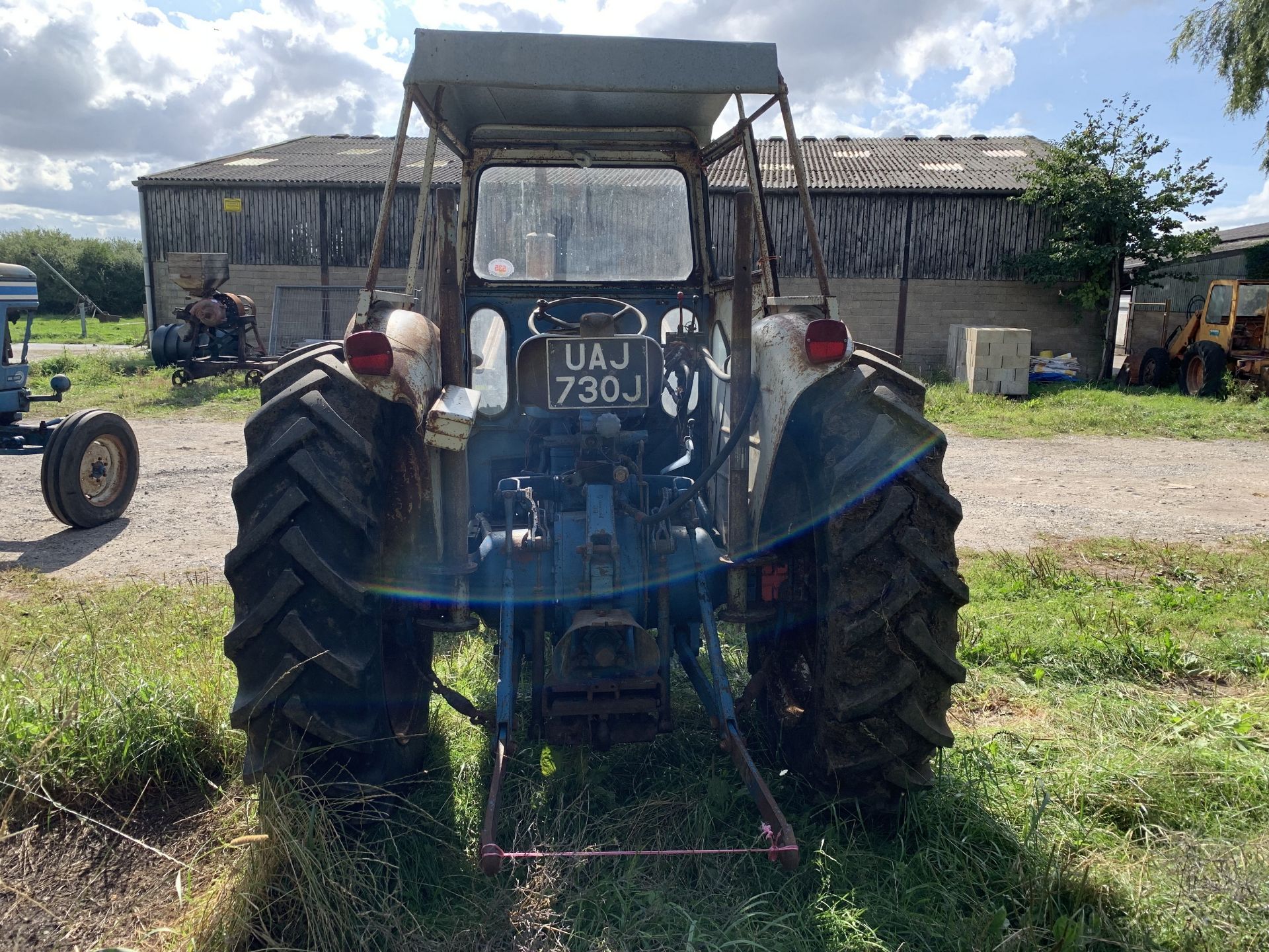 1970 Ford 4000 tractor, UAJ 730J 1970 Ford 4000 tractor with front loader, UAJ 730J, 5288 hours, - Image 5 of 8