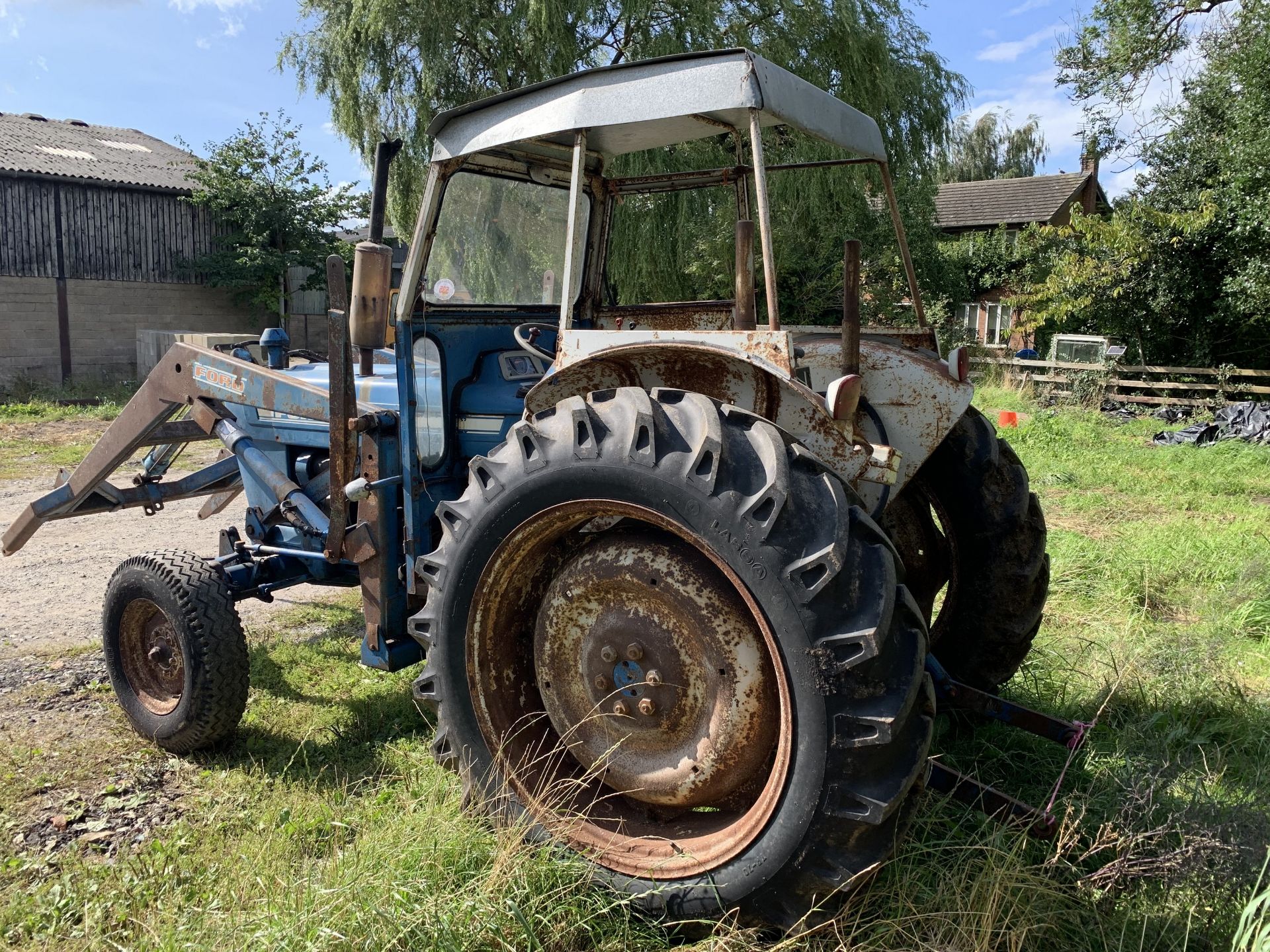 1970 Ford 4000 tractor, UAJ 730J 1970 Ford 4000 tractor with front loader, UAJ 730J, 5288 hours, - Image 6 of 8