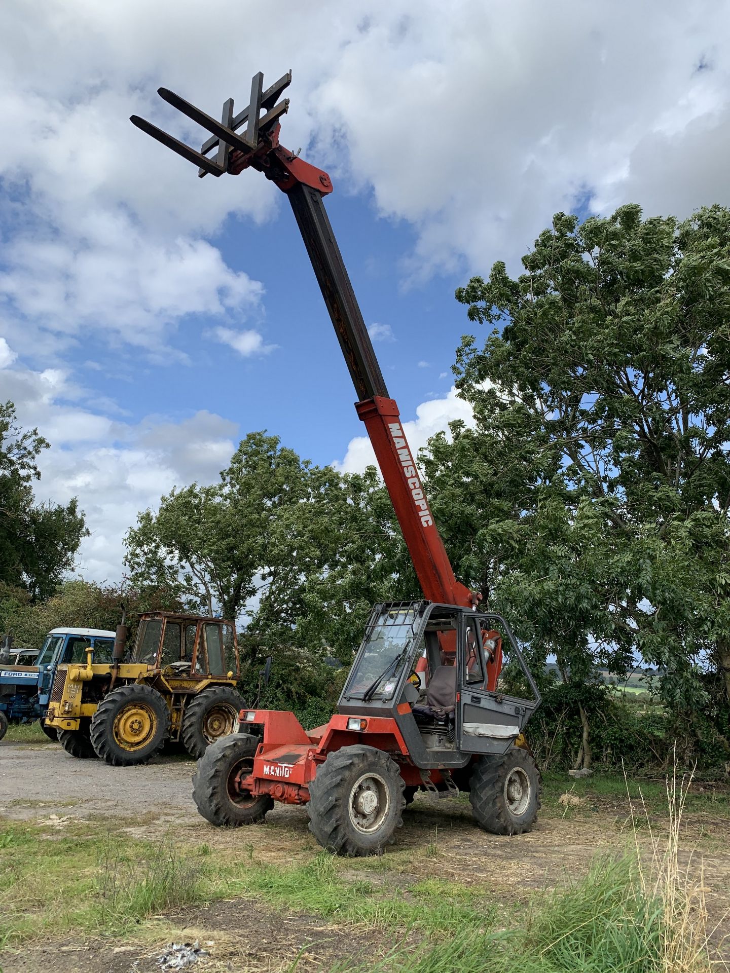 Manitou MT840 CP Turbo telehandler, 6415 hours, with pallet tines - Image 2 of 9