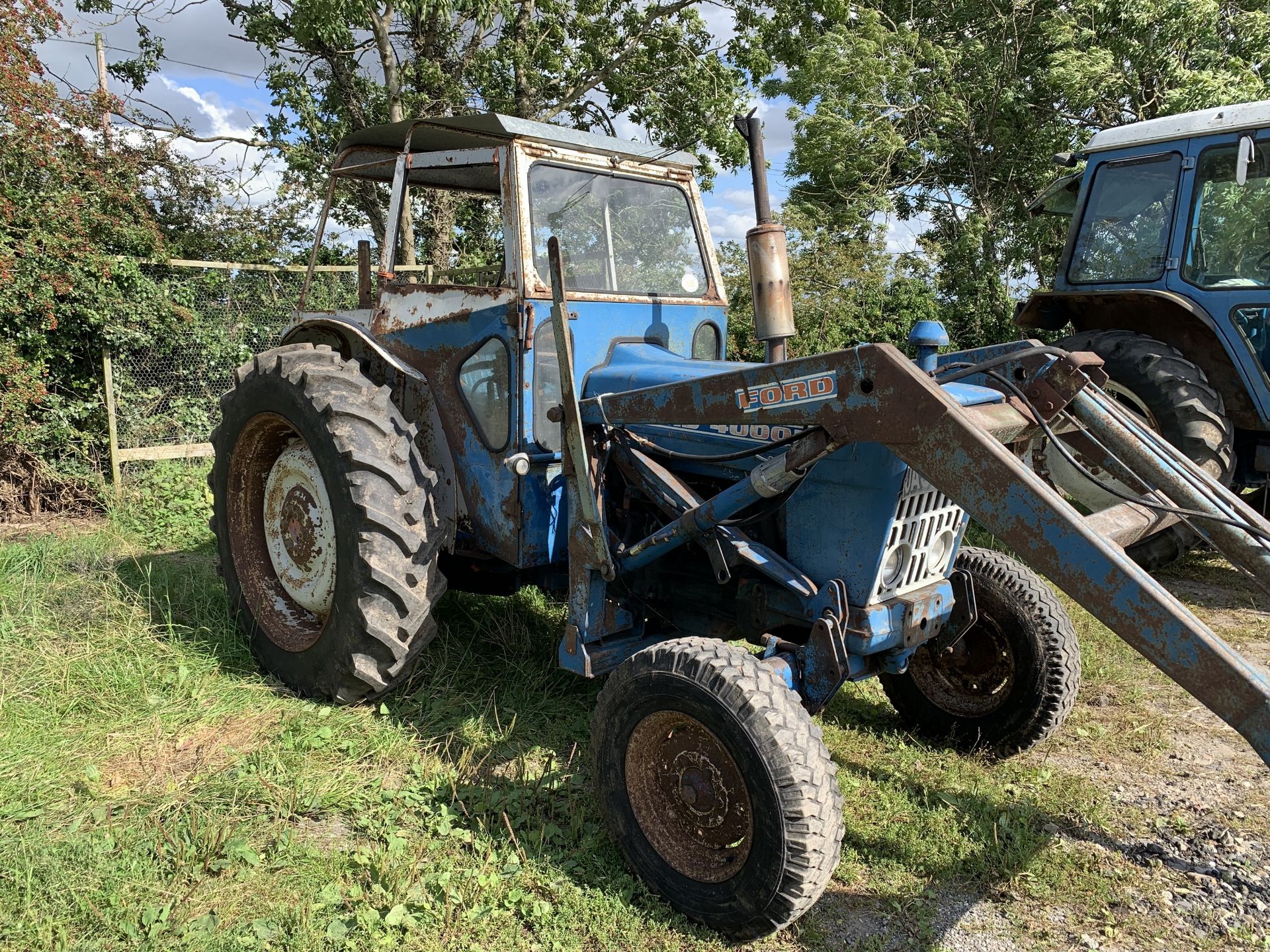 1970 Ford 4000 tractor, UAJ 730J 1970 Ford 4000 tractor with front loader, UAJ 730J, 5288 hours, - Image 8 of 8