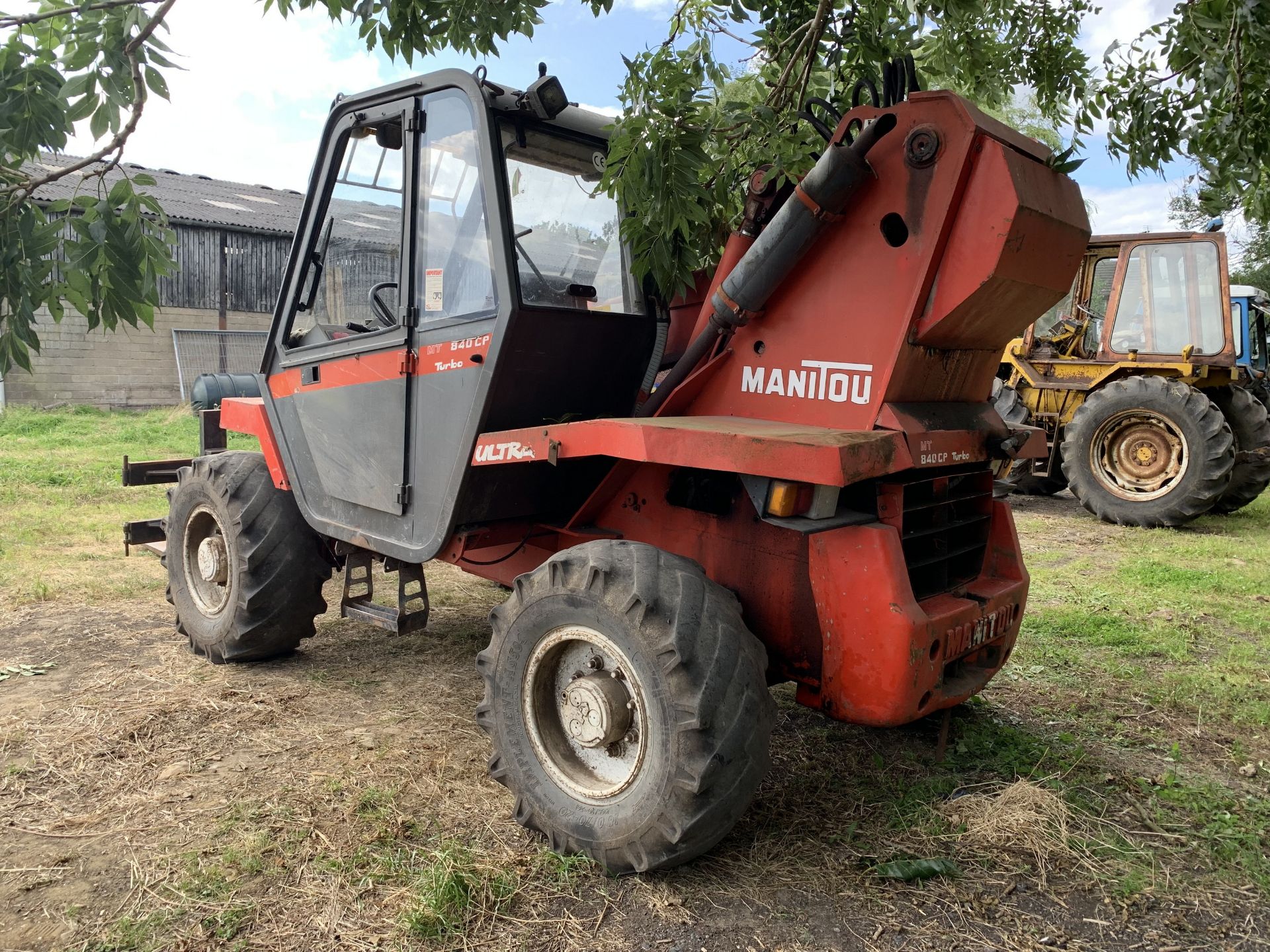 Manitou MT840 CP Turbo telehandler, 6415 hours, with pallet tines - Image 7 of 9