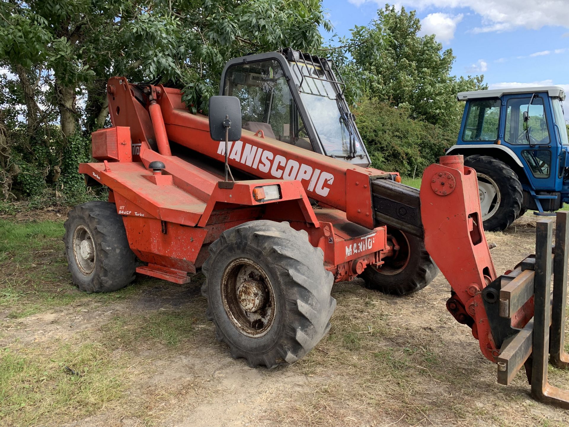 Manitou MT840 CP Turbo telehandler, 6415 hours, with pallet tines - Image 9 of 9