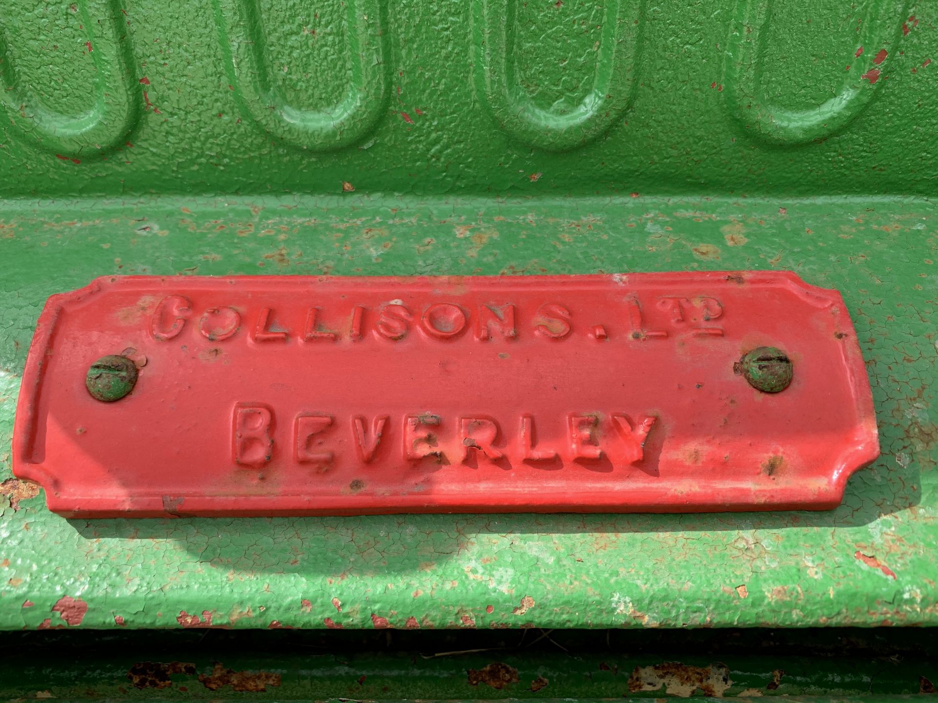 NO VAT Albion cake crusher, plated Collinsons Ltd, Beverley - Image 4 of 5