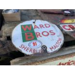 Ward Bros sign