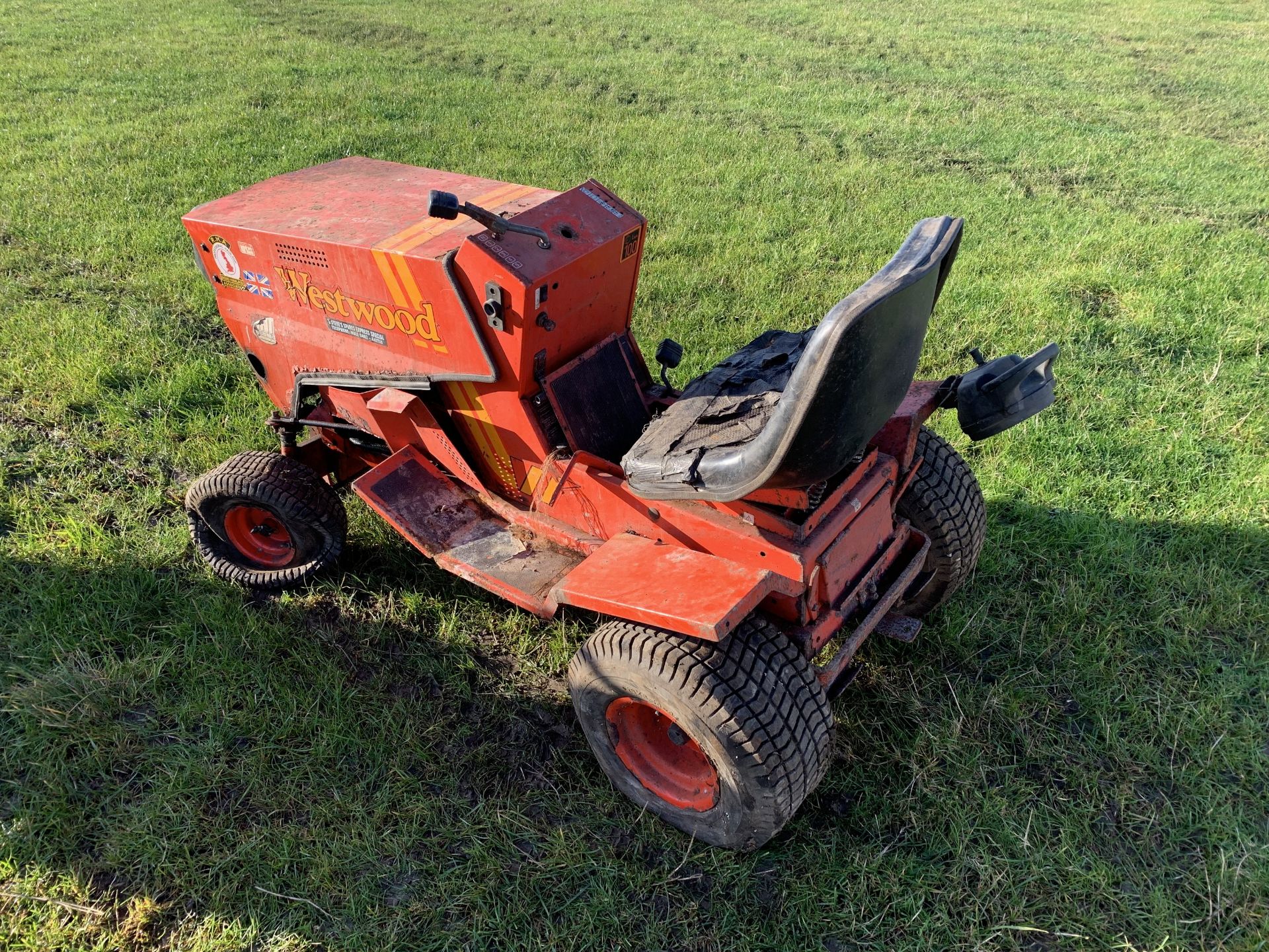 Westwood 1200 diesel garden tractor, spares/repair - Image 2 of 2