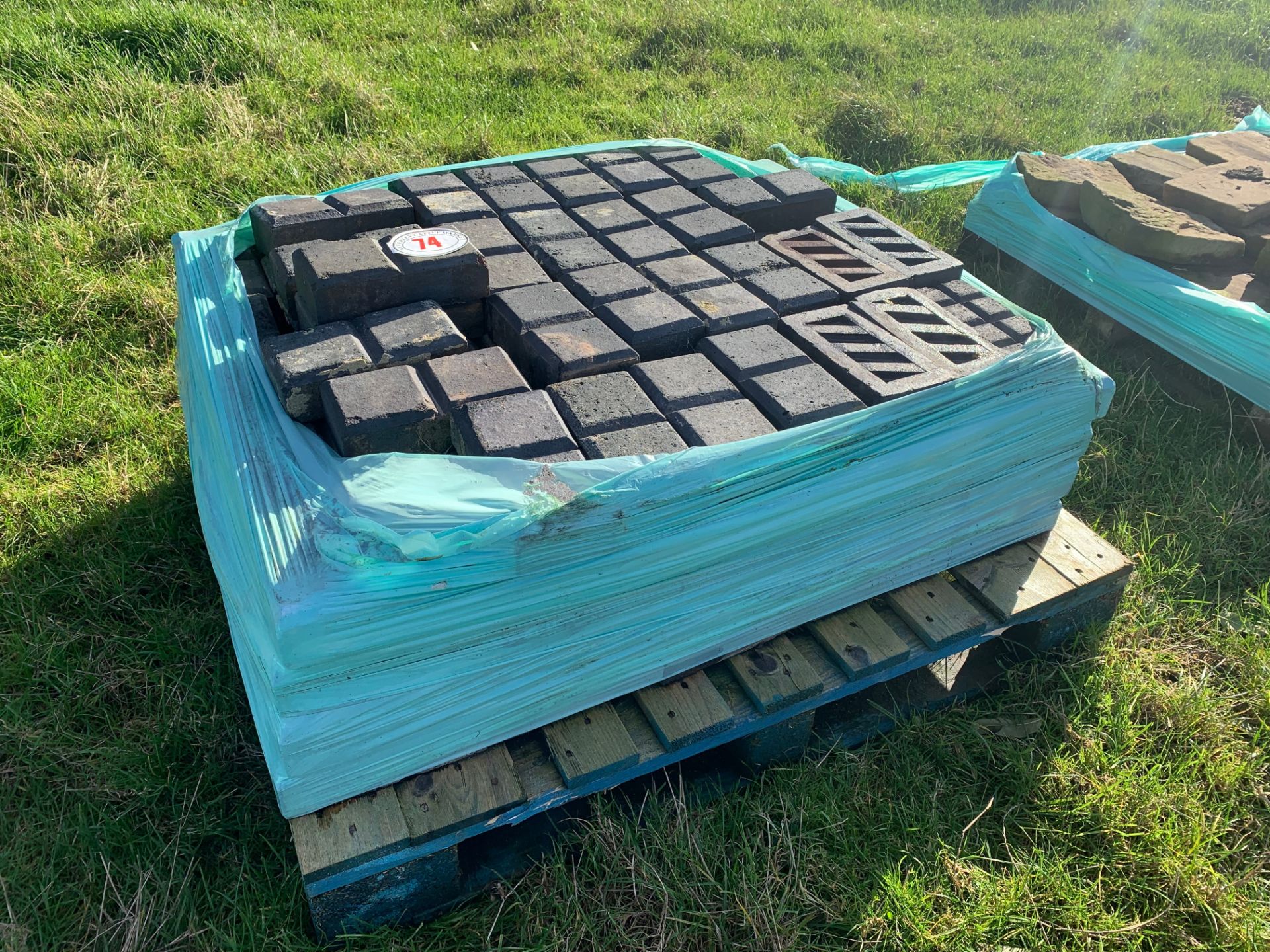 Pallet of bricks