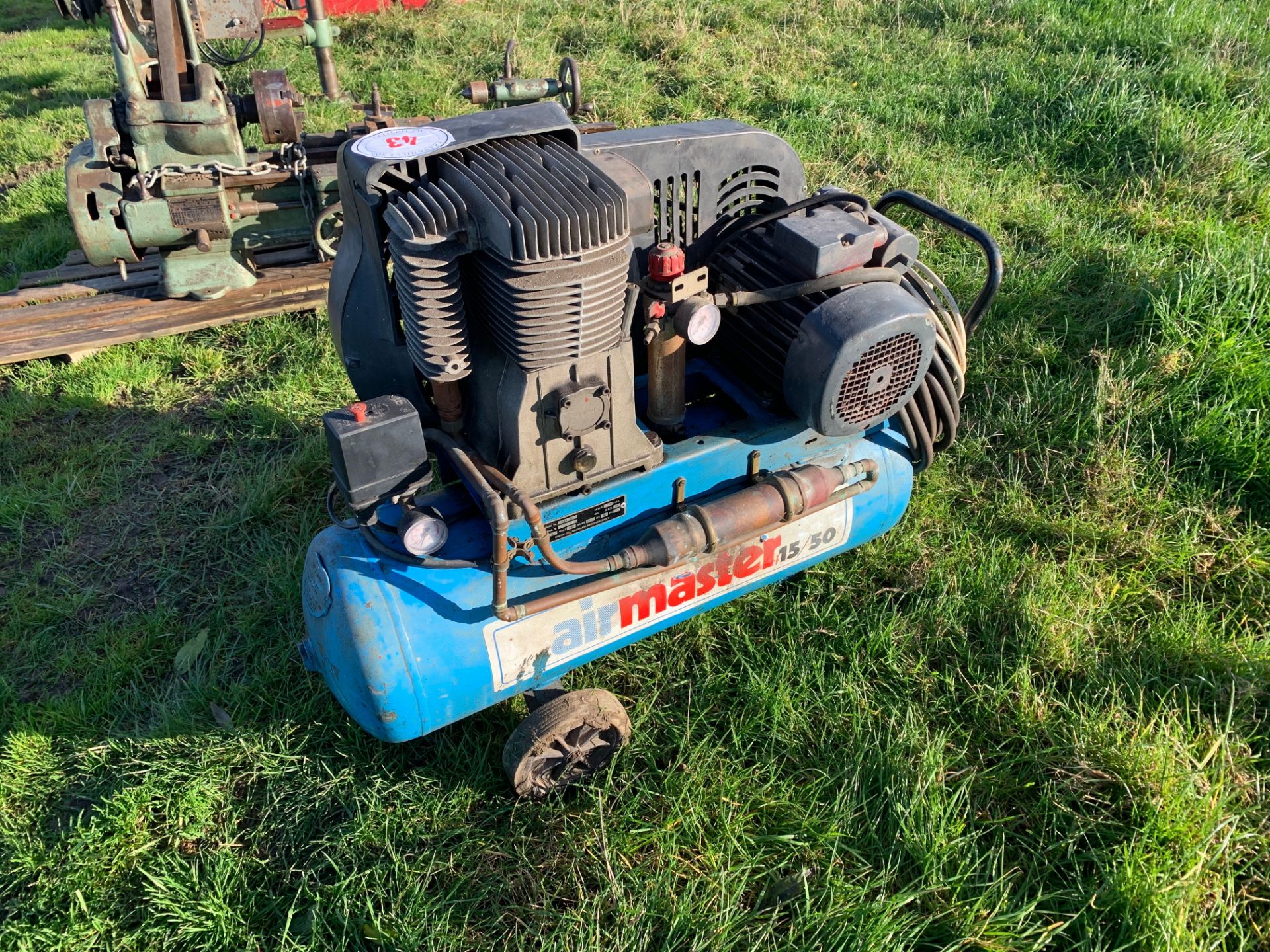 Airmaster 15/50 compressor 1ph wo