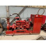 2014 Armstrong diesel fire pump, approx 300 hours, wo